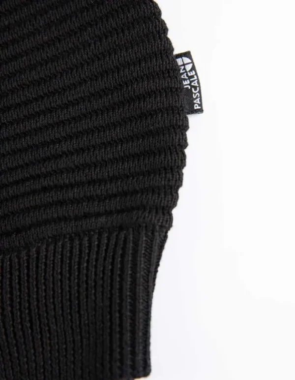 Pullover - Labelpatch - schwarz